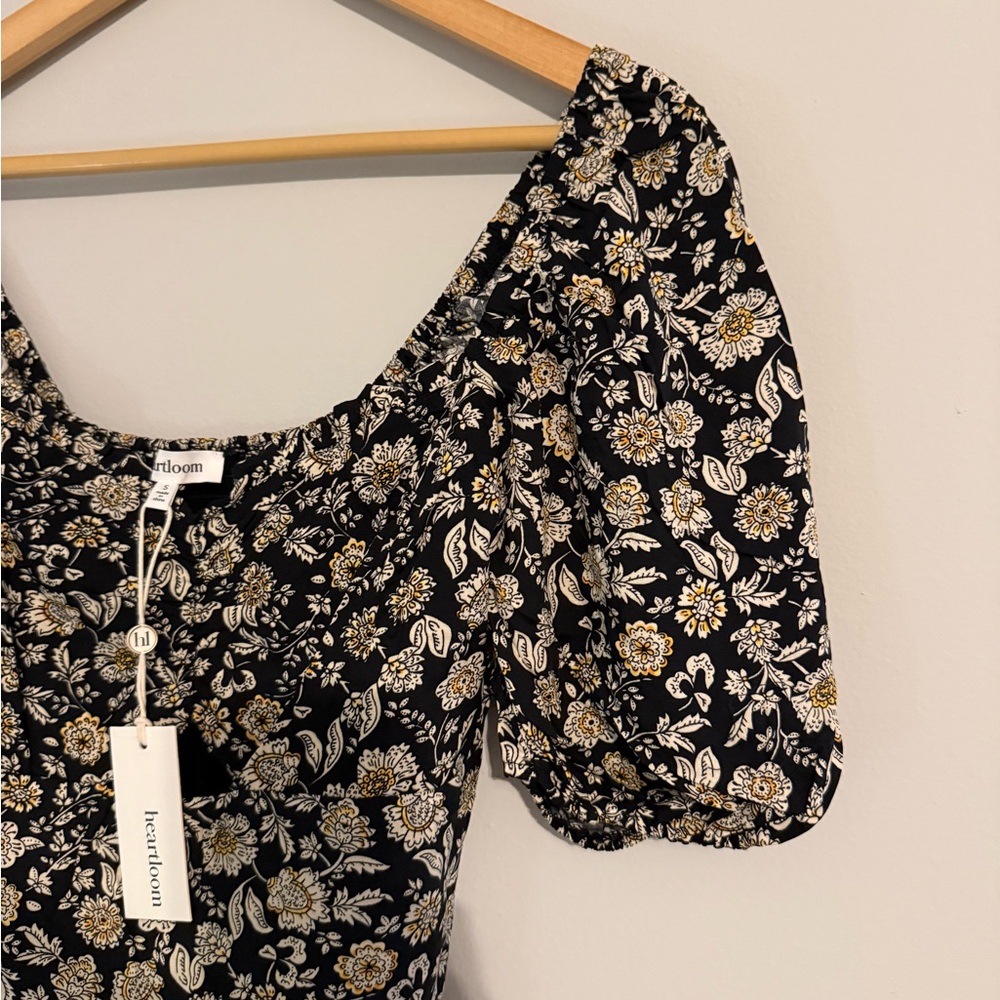 NWT Heartloom Svea Floral Cutout Top - Picture 5 of 10